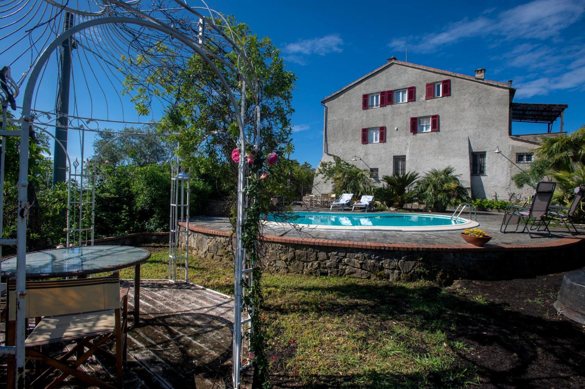 277 - Il Frantoio Della Marchesa - Giardino E Piscina Nel Verde Di Сестри Леванте Екстериор снимка